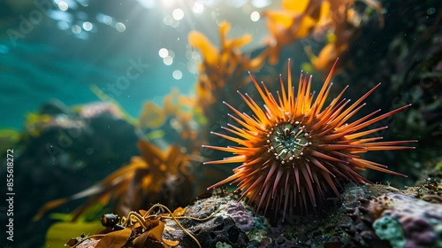 Sea urchin, Erizo de mar
 photo