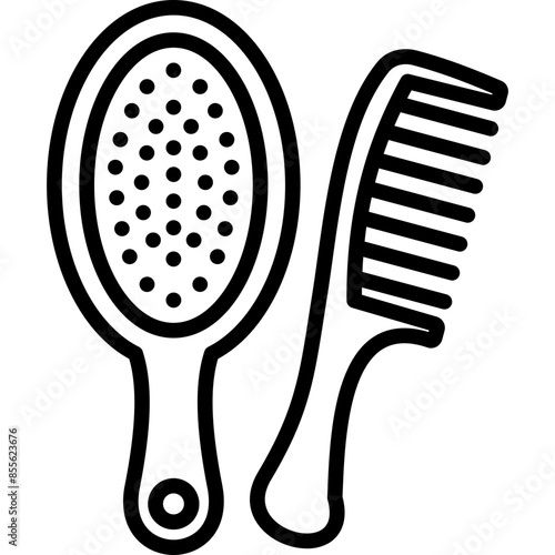 Hairbrush Icon