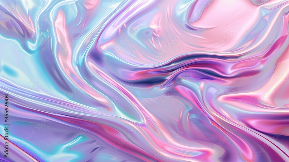 Shiny Purple and Blue Plastic Waves Background Shiny Purple and Blue Plastic Waves Background