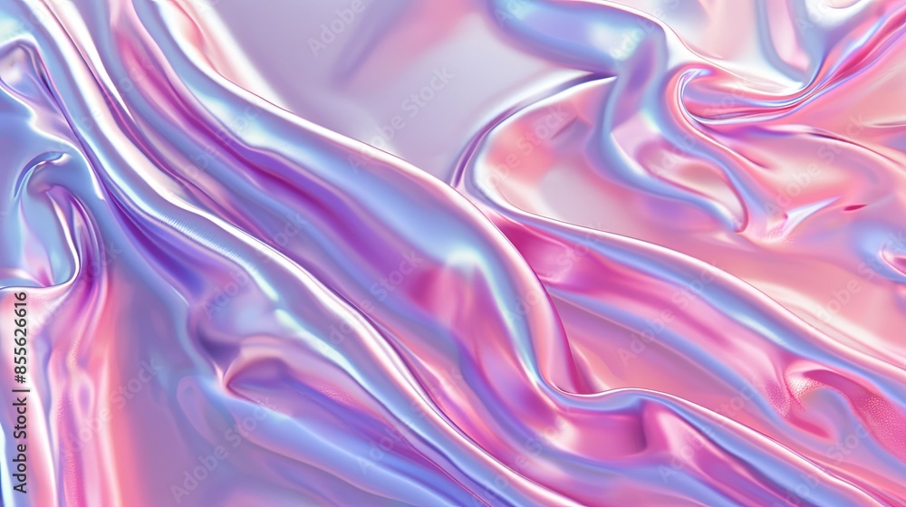 Shiny Purple and Blue Plastic Waves Background Shiny Purple and Blue Plastic Waves Background