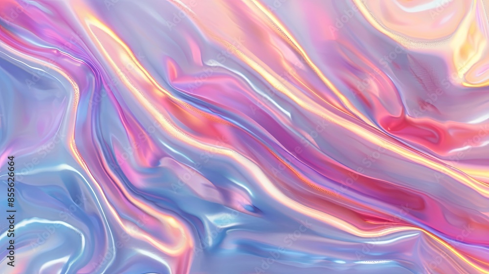 Shiny Purple and Blue Plastic Waves Background Shiny Purple and Blue Plastic Waves Background