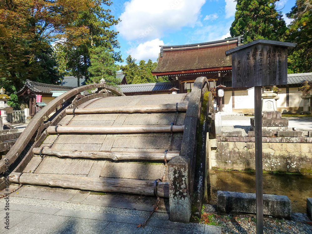 滋賀県 多賀神社の太閤橋 滋賀県 多賀神社の太閤橋