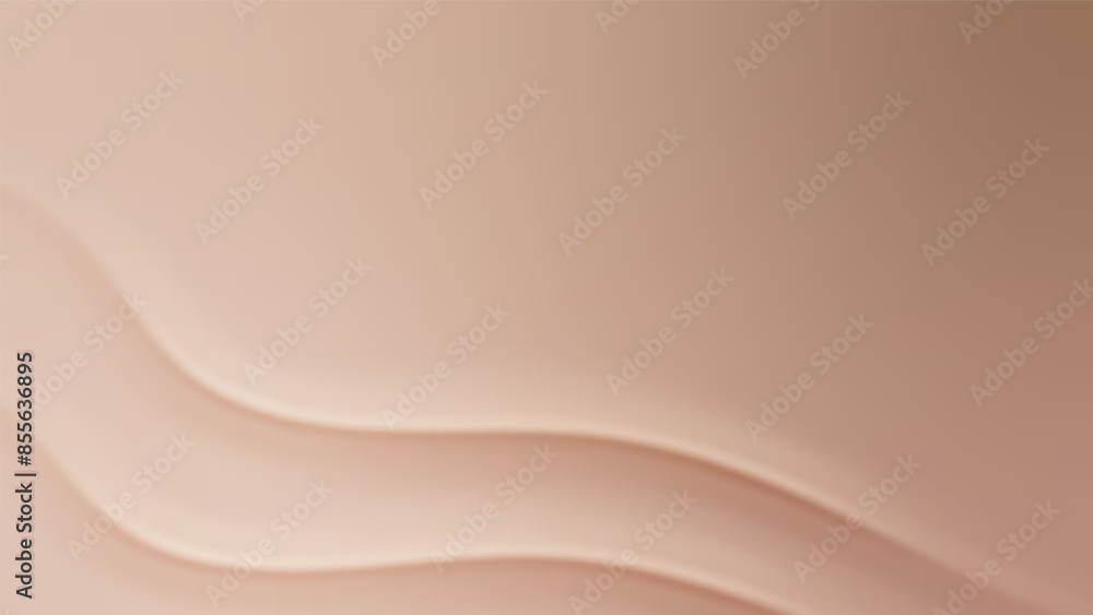 Nude gradient. Pastel nude background with soft wave, modern vector gradient design Nude gradient. Pastel nude background with soft wave, modern vector gradient design
