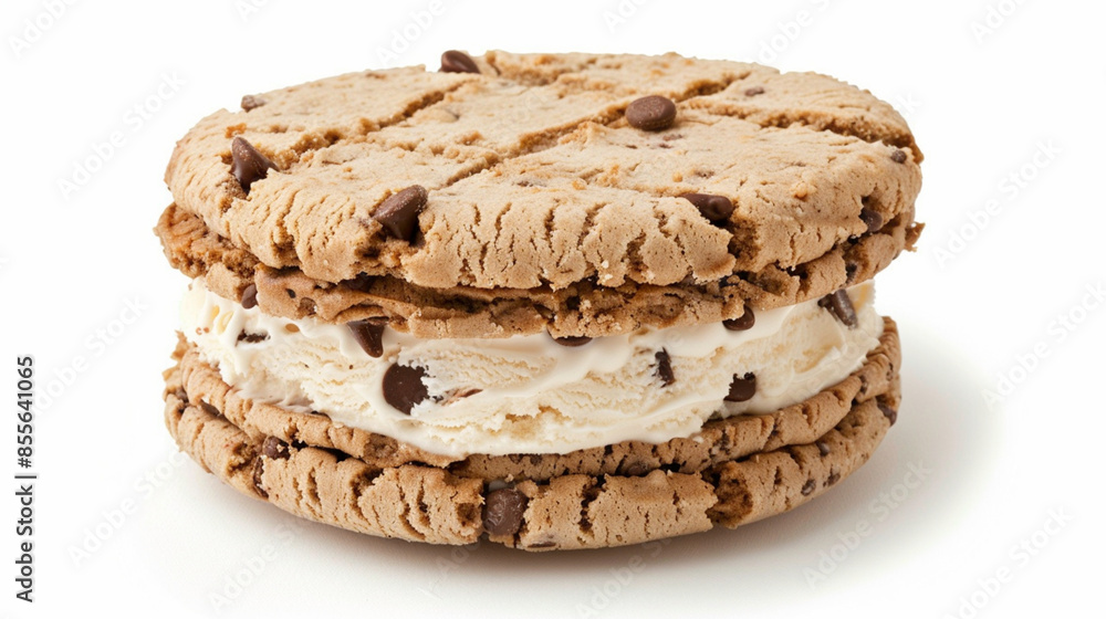 Ice-cream brown cookies Ice-cream brown cookies