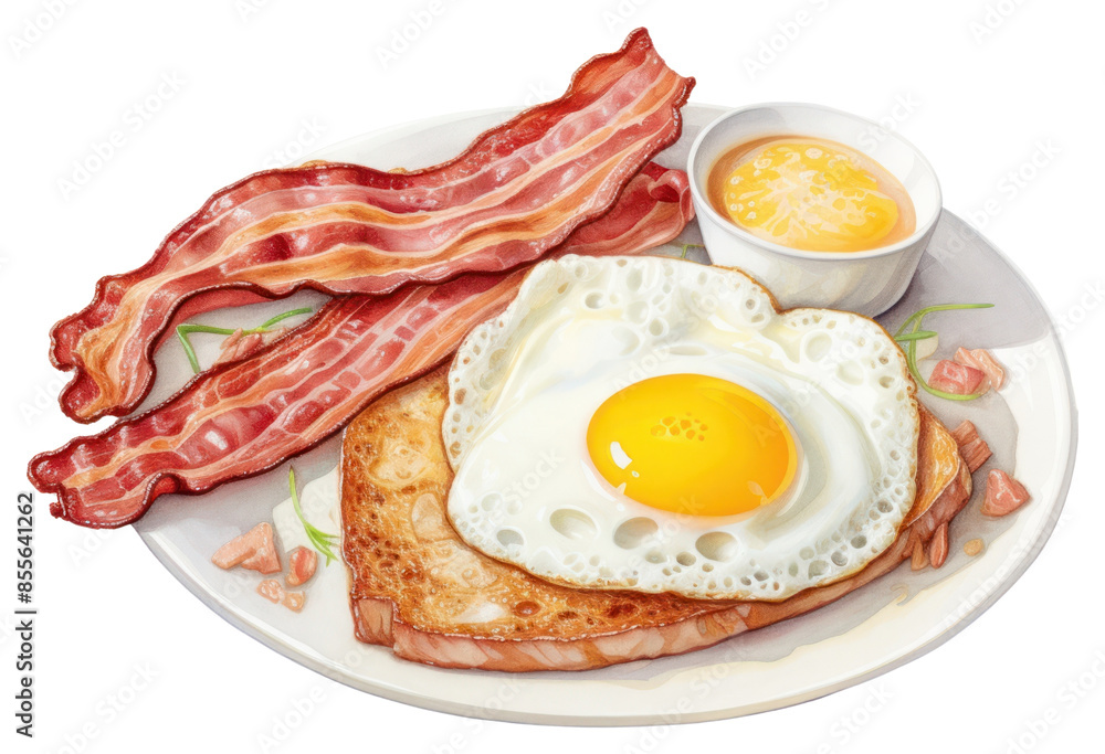 PNG Breakfast bacon egg fried. PNG Breakfast bacon egg fried.