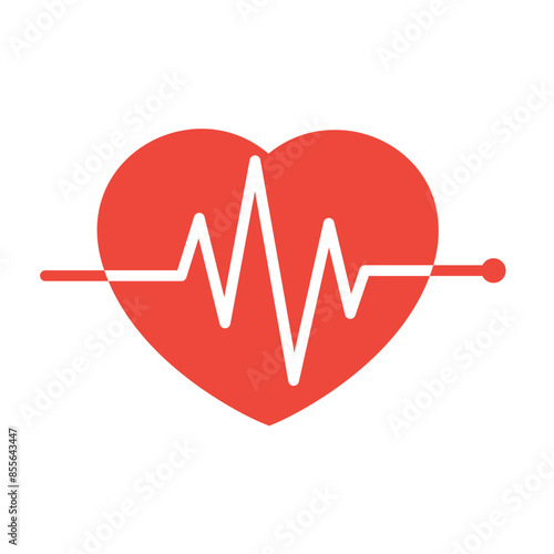 heart cpr medical icon vector design