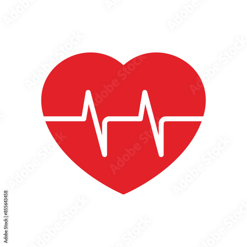heart cpr medical icon vector design