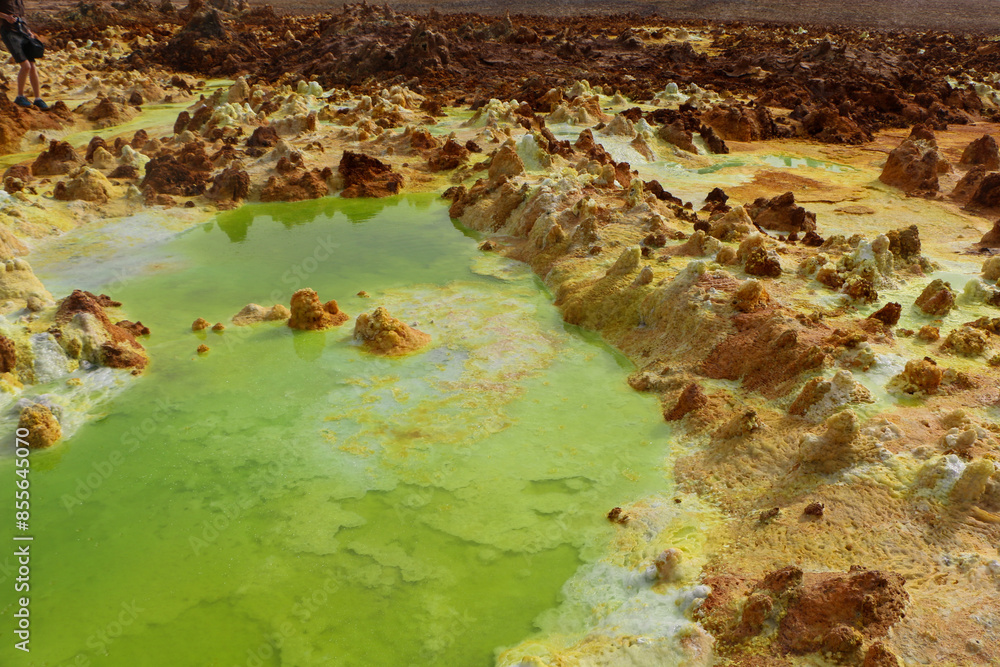 Danakil depression in Ethiopia Danakil depression in Ethiopia