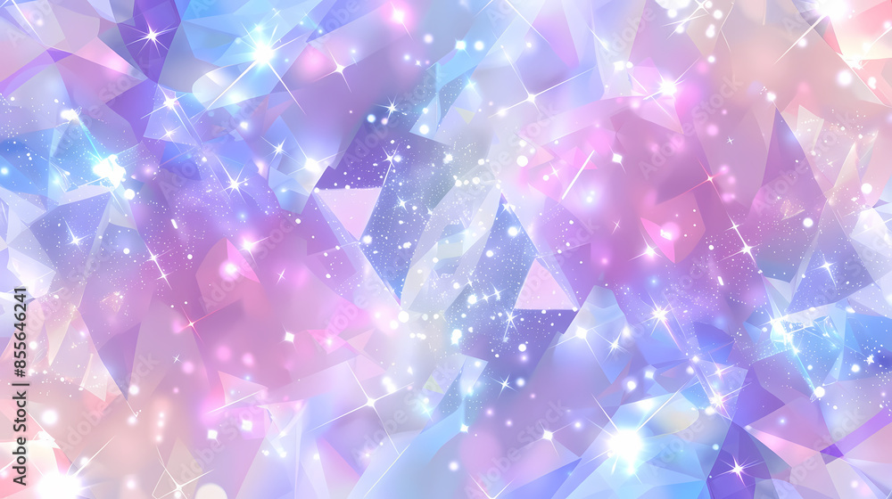Glittering geometric shapes Glittering geometric shapes