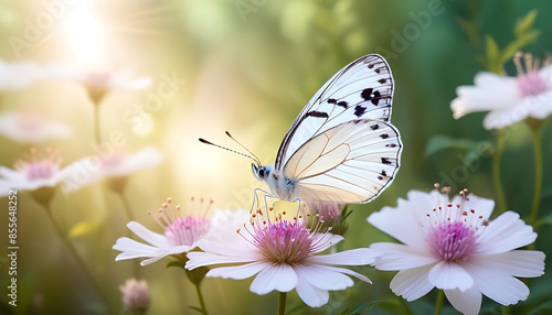butterfly on a flower © Anuyj