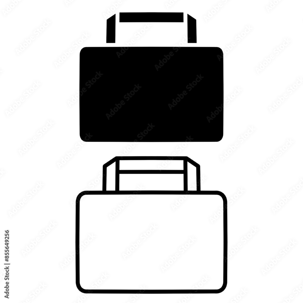bag icon design, vector illustration bag icon design, vector illustration