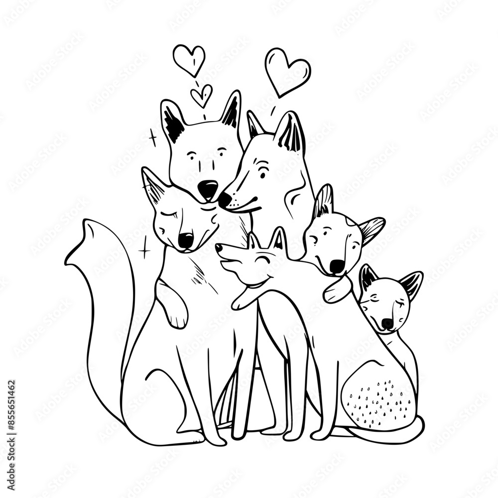 cute animal svg, farm animal svg, Animal clipart, Animal Svg, Doodle