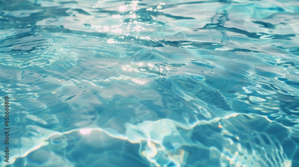 Swiming pool wave water top view background illustration generated by ai Swiming pool wave water top view background illustration generated by ai