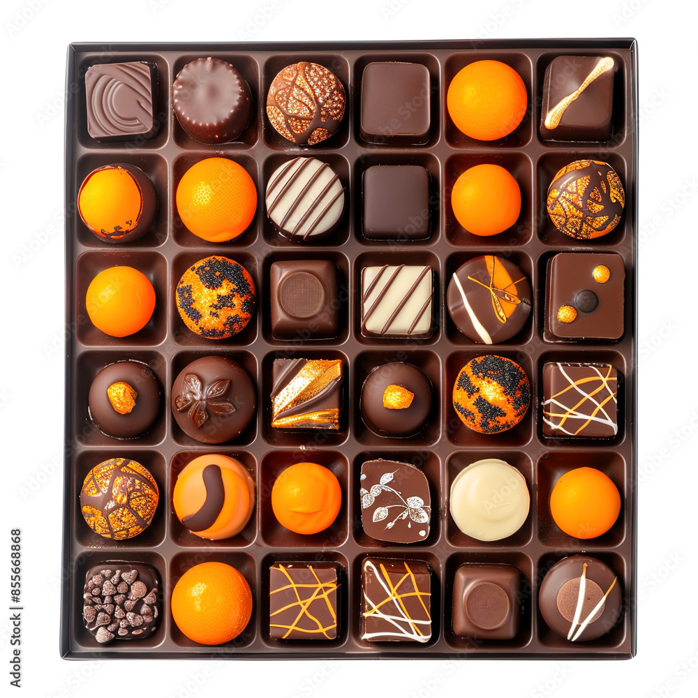 Chocolate Gift Box isolated on white background remove png, Clipping Path Chocolate Gift Box isolated on white background remove png, Clipping Path