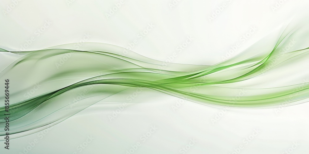 Obraz premium Modern Colorful Curvy Waves Background