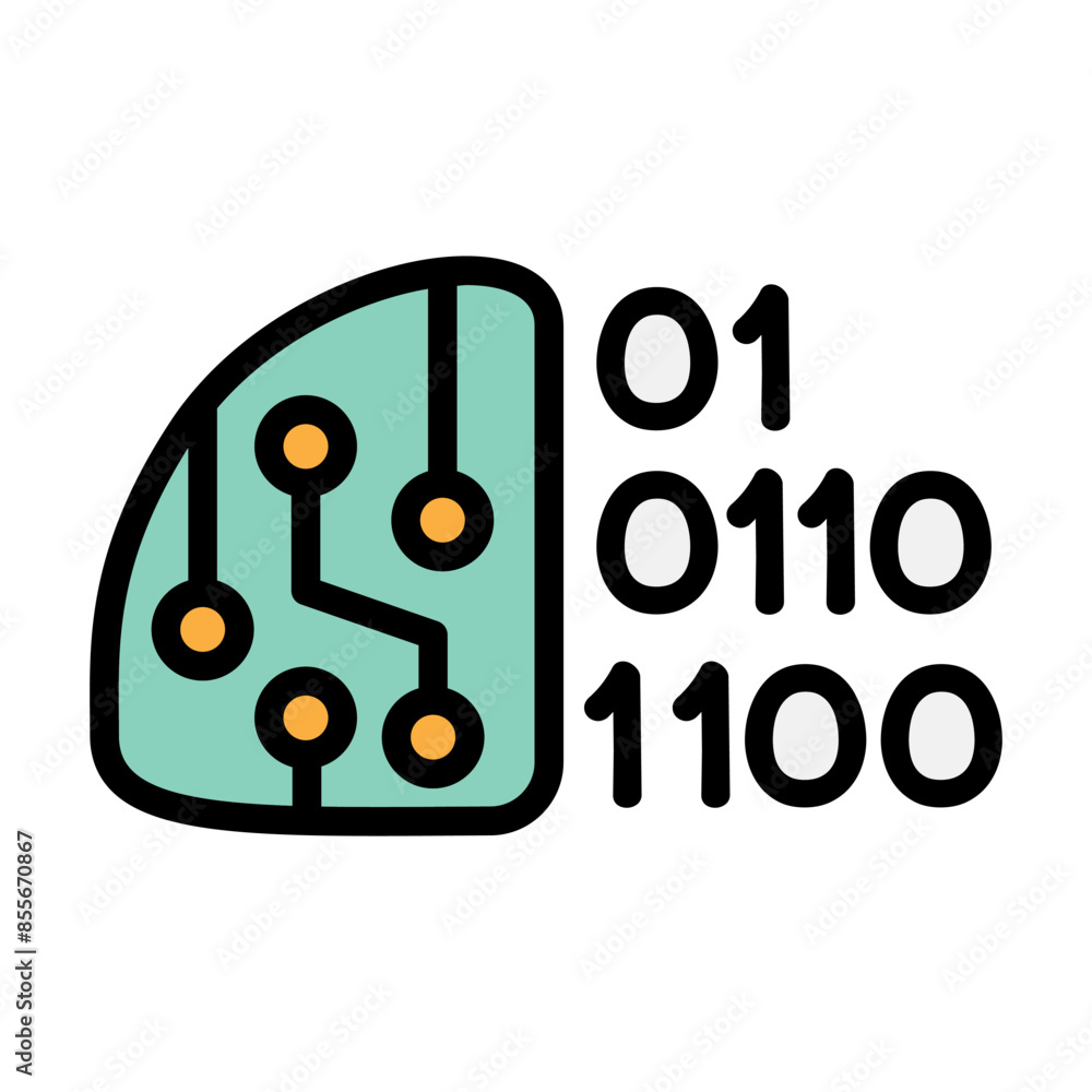 AI, artificial intelligence icon