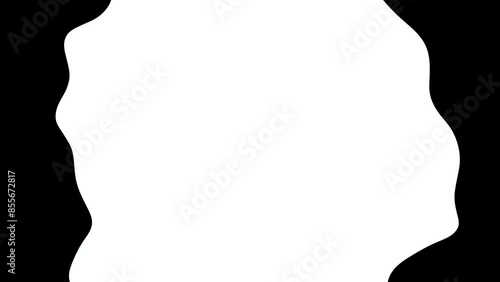 Simple Liquid Transitions on Black Background for Motion Graphic Pack 2