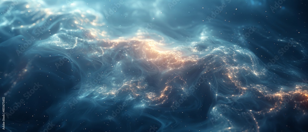 outlines of a flow field through dark matter. outlines of a flow field through dark matter.