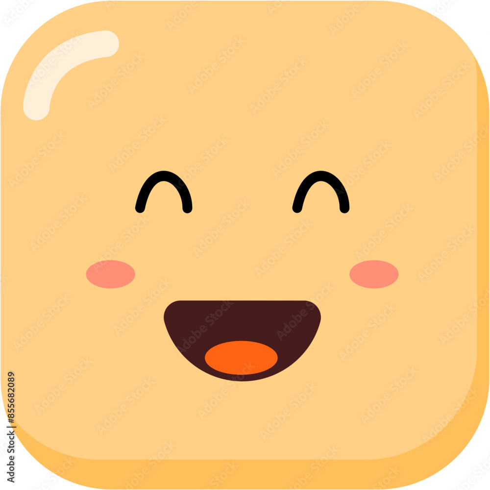vector illustration of cartoon face vector illustration of cartoon face