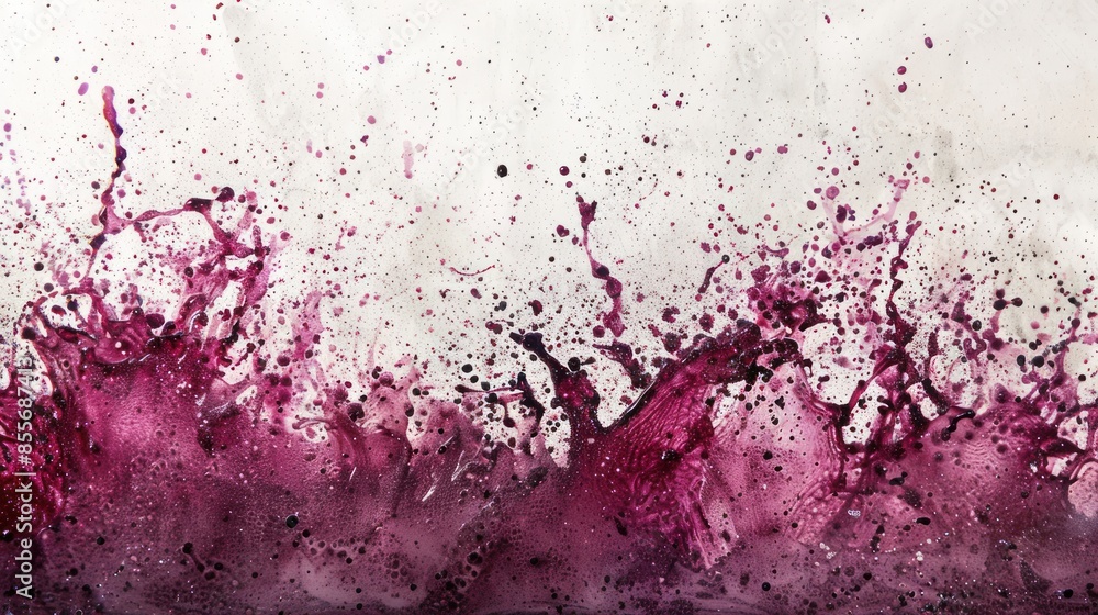 Fototapeta premium Abstract Splash of Pink Paint