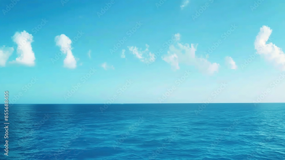Fototapeta premium ocean and sky