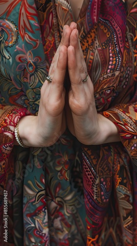 Spirituality and religion, Hands folded in prayer © NabilBin