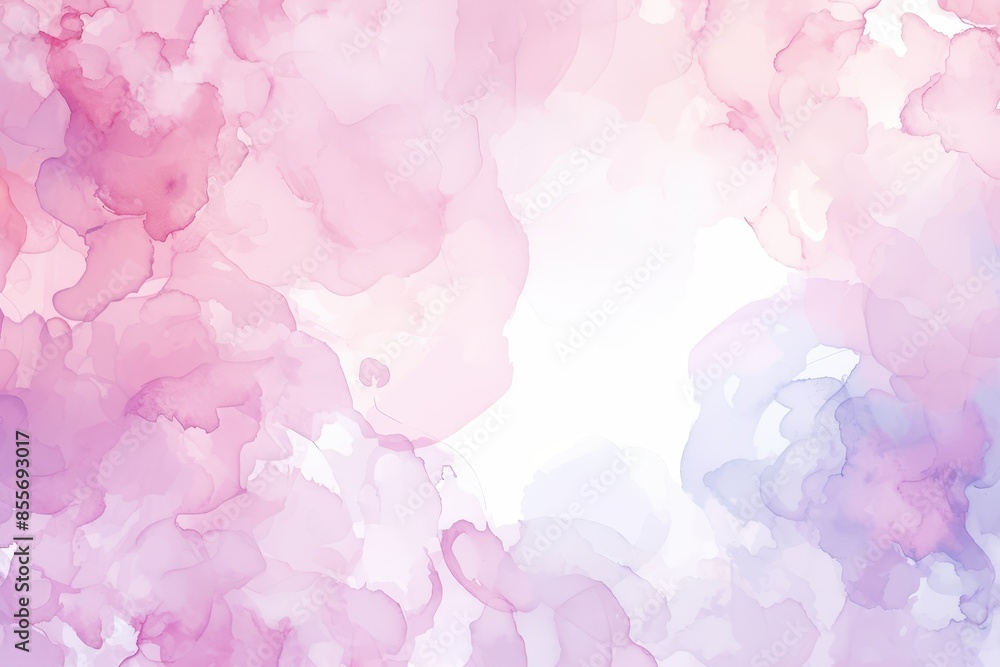 Abstract Pink and Purple Ink Swirls Abstract Pink and Purple Ink Swirls