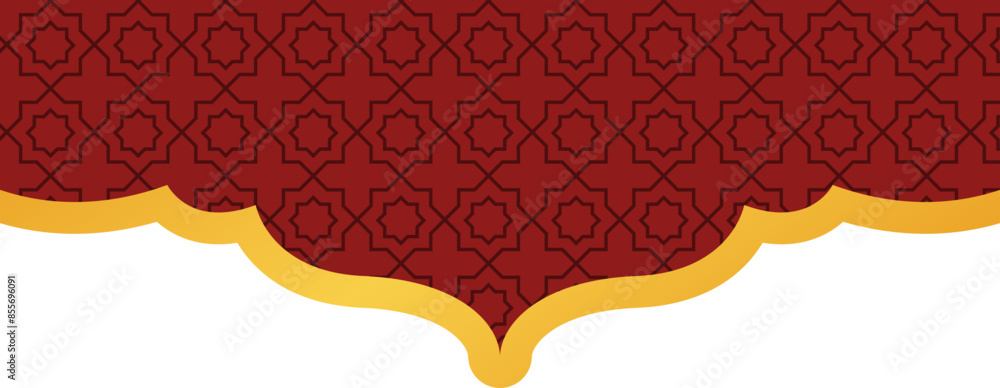 Islamic Header Illustration Element Islamic Header Illustration Element