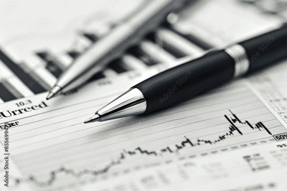 top view of businessman analyzing investment charts with laptop and smartphone at workplace Coins, calculator and financial documents. Business and finance concept top view of businessman analyzing investment charts with laptop and smartphone at workplace Coins, calculator and financial documents. Business and finance concept