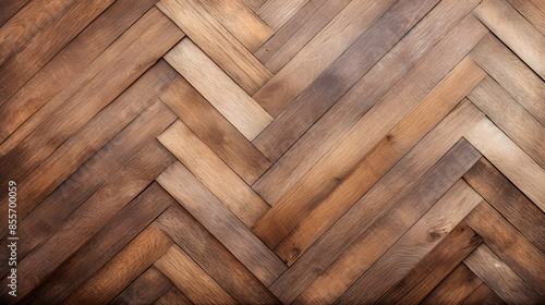 Natural wood texture. Luxury Herringbone Parquet Flooring. Harwood surface. Wooden laminate background photo