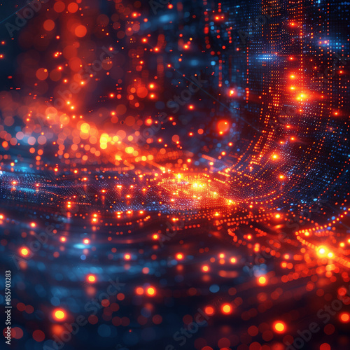 Wallpaper Mural 4K digital transformation concept with modern tech visuals Torontodigital.ca