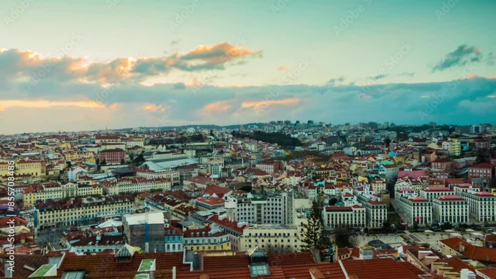 Lisbon Panorama. Lisbon is capital of Portugal Lisbon Panorama. Lisbon is capital of Portugal