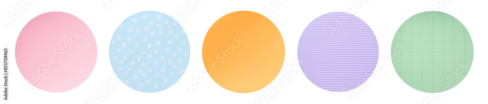 Circle sticky note png on transparent background Circle sticky note png on transparent background