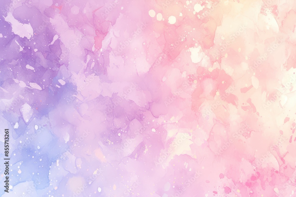 Abstract Watercolor Background with Pastel Hues Abstract Watercolor Background with Pastel Hues