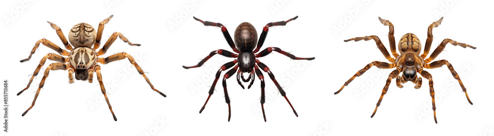 Spider tarantula arachnid animal set Spider tarantula arachnid animal set