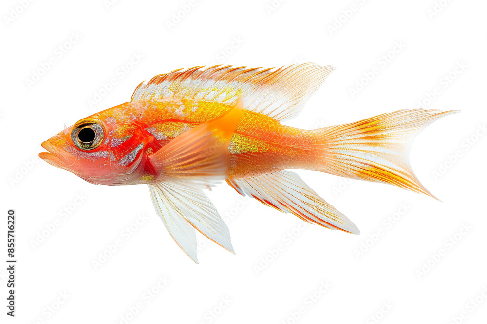 Fototapeta premium Red Cichlid Fish