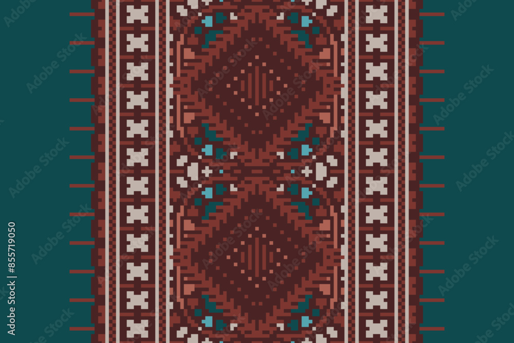 Carpet pattern Persian. Geometric ethnic oriental seamless pattern traditional Design for background. african pattern. rug , tile , wallpaper , Vector illustration. American Carpet pattern Persian. Geometric ethnic oriental seamless pattern traditional Design for background. african pattern. rug , tile , wallpaper , Vector illustration. American