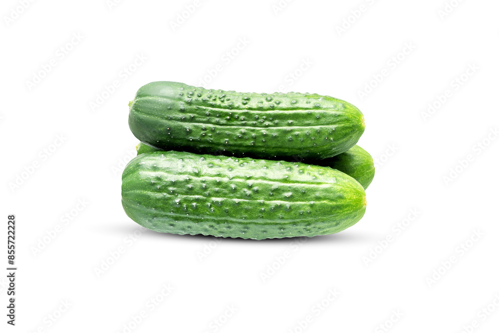 cucumbers isolated on white background, clipping path, full depth of field. High quality photo cucumbers isolated on white background, clipping path, full depth of field. High quality photo
