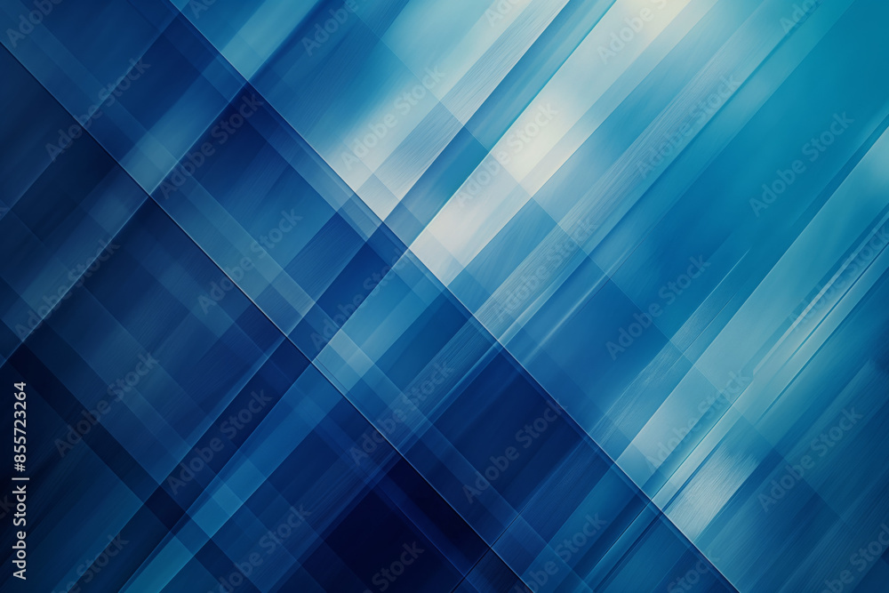 Blue Gradient Abstract Geometric Lines Artwork Blue Gradient Abstract Geometric Lines Artwork