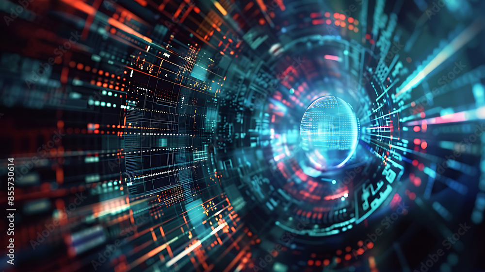 abstract technology banner abstract technology banner