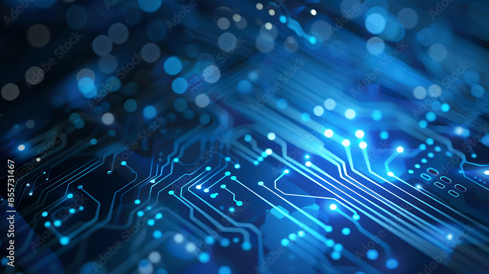 Obraz premium abstract technology banner