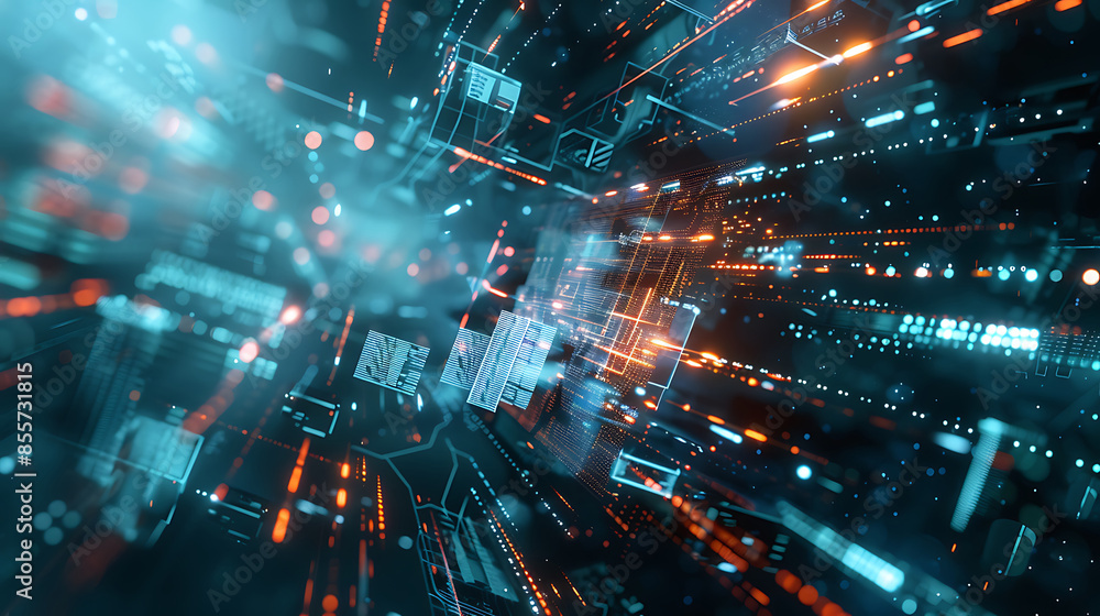 abstract technology banner abstract technology banner