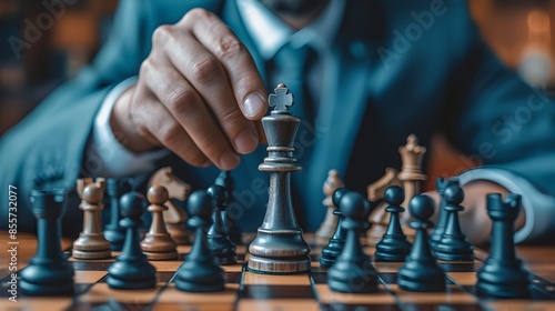 Wallpaper Mural Business Leader Planning Strategy with Diverse Team Using Digital Tools Torontodigital.ca