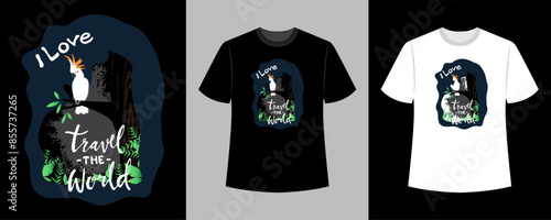 wildlife t shirt design