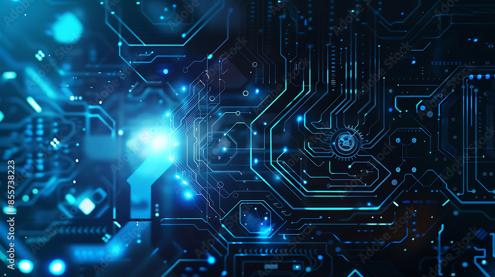 Fototapeta premium technology background