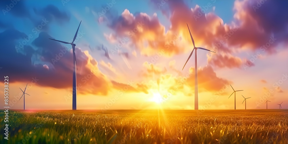 Image showcasing Efficiently manage pollution with renewable energy for carbon ...