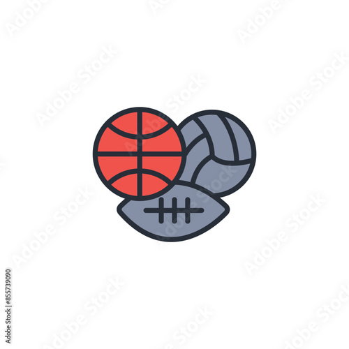 Sport icon. vector.Editable stroke.linear style sign for use web design,logo.Symbol illustration.