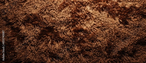 brown plush carpet backgrou...