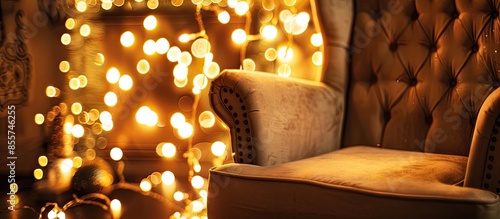 sparkling gold christmas ga...