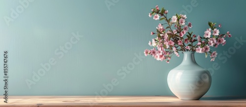 flower vase on the dining t...